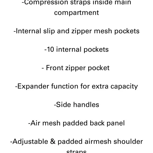 CATERPILLAR HOLT TRAVEL BACKPACK NEW - Picture 8 of 8